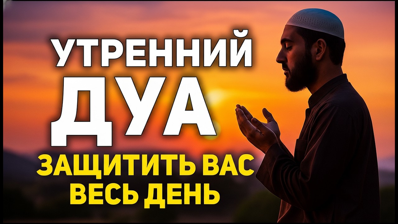 УТРЕННИЙ ДУА أذكار الصباح ЗАЩИТИТЬ ВАС ВЕСЬ ДЕНЬ | СЛУШАЙТЕ КАЖДОЕ УТРО!