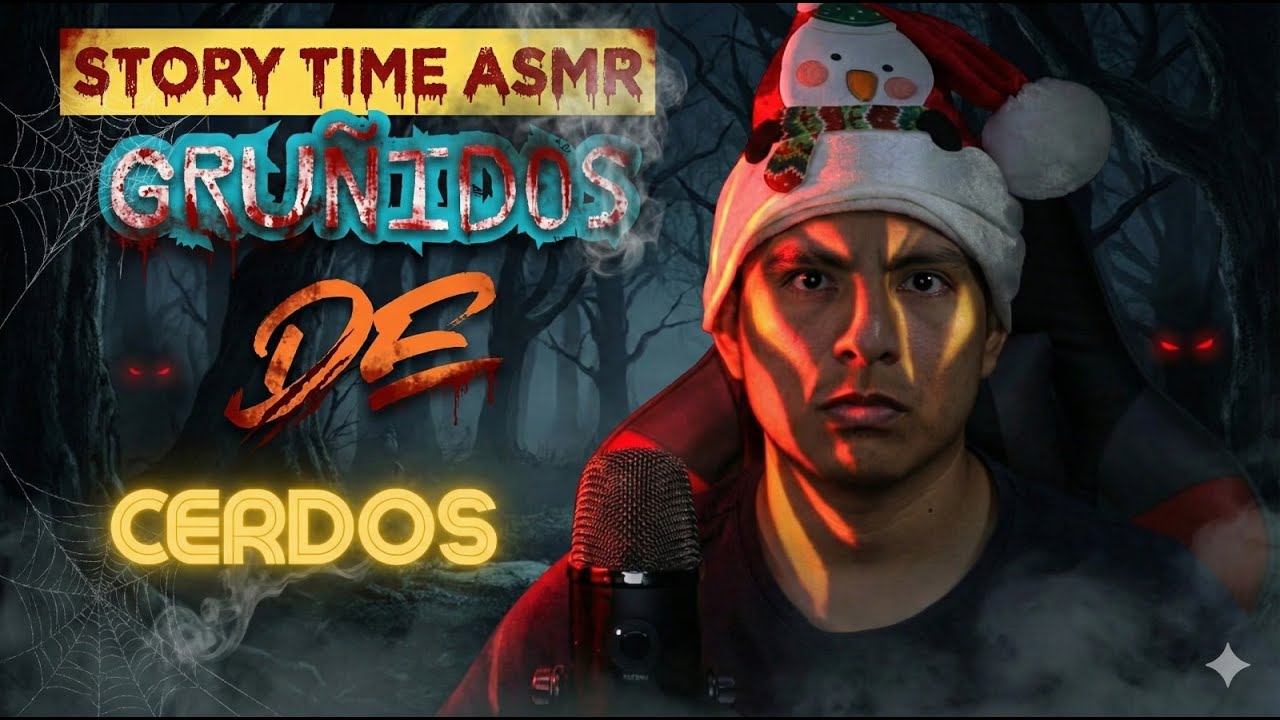 GRUÑIDOS DE CERDOS - STORY TIME ASMR