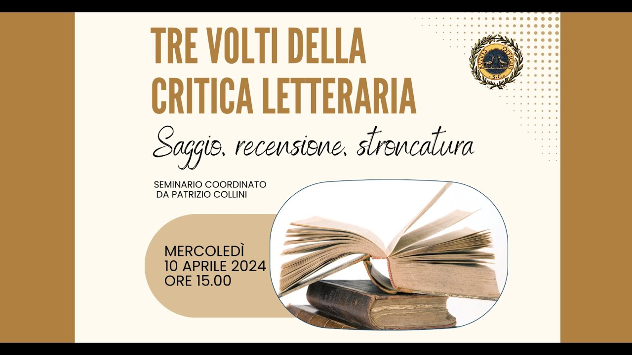 I tre volti della critica letteraria. Saggio, recensione, stroncatura