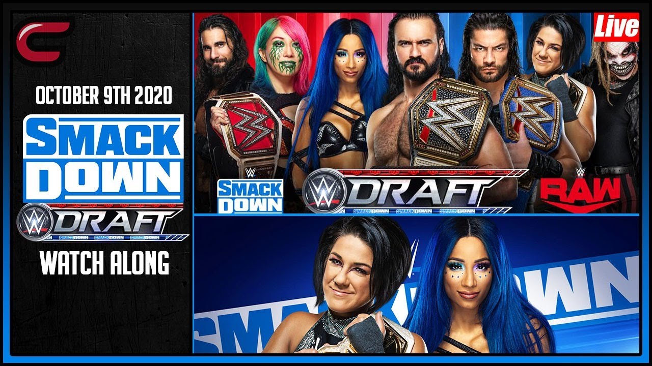 WWE Draft Smackdown October 9th 2020 Live Stream: Full Show Watch Along