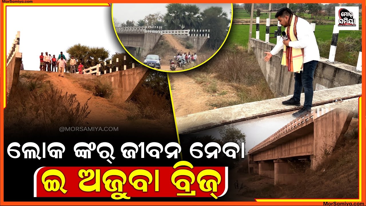 ଆଗଲପୁର ବ୍ଳକ ର ଅଜୁବା ରିଜ ଆଗଲପୁର ବ୍ଳକ ର ମନୁପାଲ ଗାଁ ରୁ ରୋଥ ଯିବାର ରାସ୍ତା ରେ ବନୁ ଥିବାର ଅଜୁବା ବ୍ରିଜ 