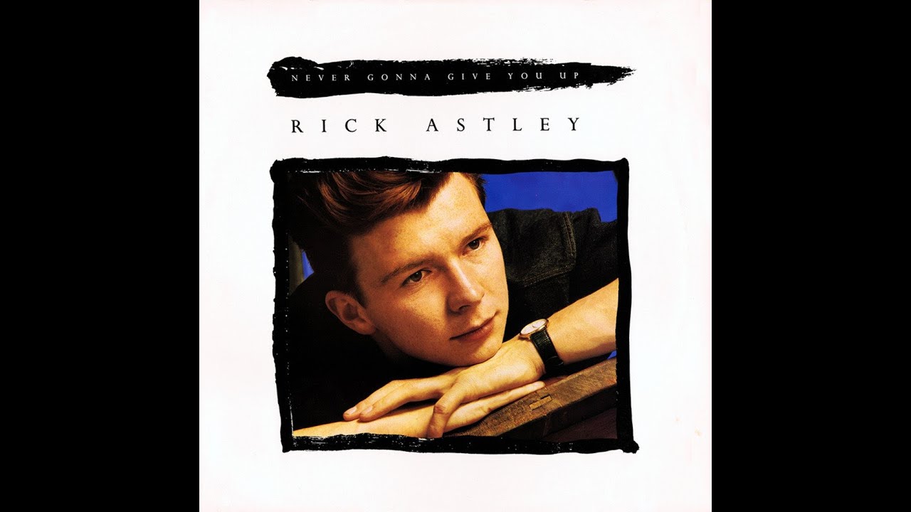 Never Gonna Give You Up but every word is a Google image