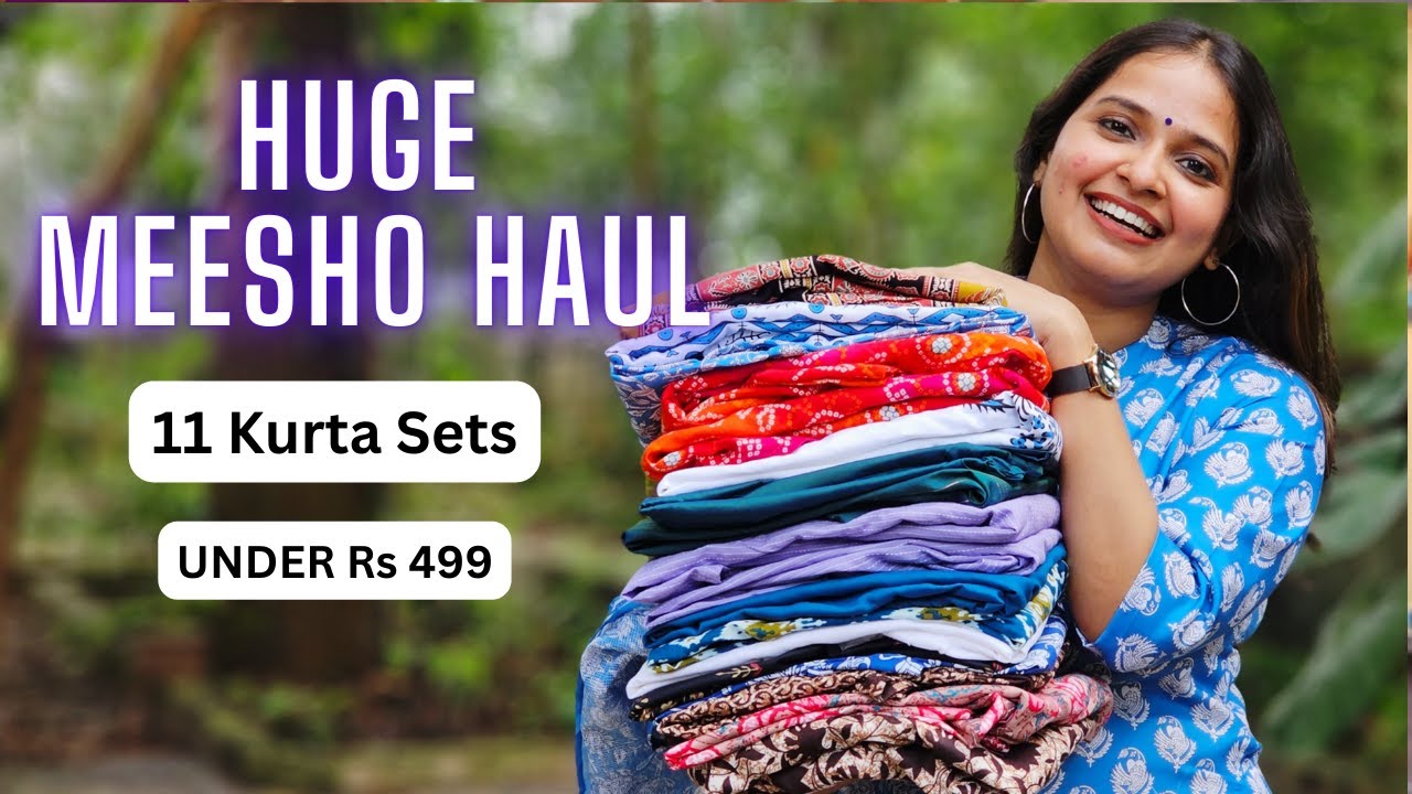 Meesho Maha Sunday Sale | Huge Meesho Kurta Sets Under Rs 499 | Affordable Dailywear