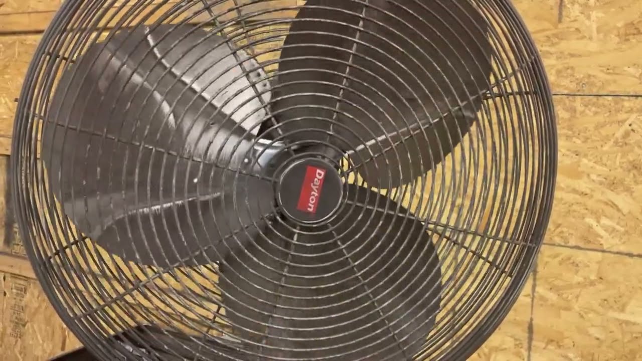 Dayton Industrial Fan Startup #17