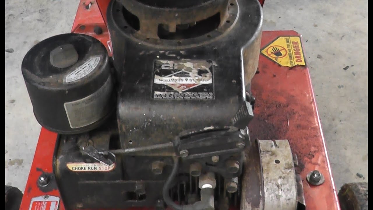 Briggs and Stratton squealing pull starter SOLVED