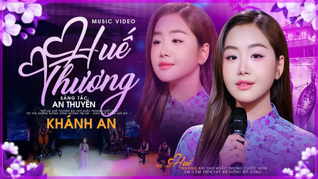 Huế Thương - Khánh An | Nhạc Huế Ngọt Ngào Dễ Nghe Lay Động Triệu Trái Tim Người Nghe