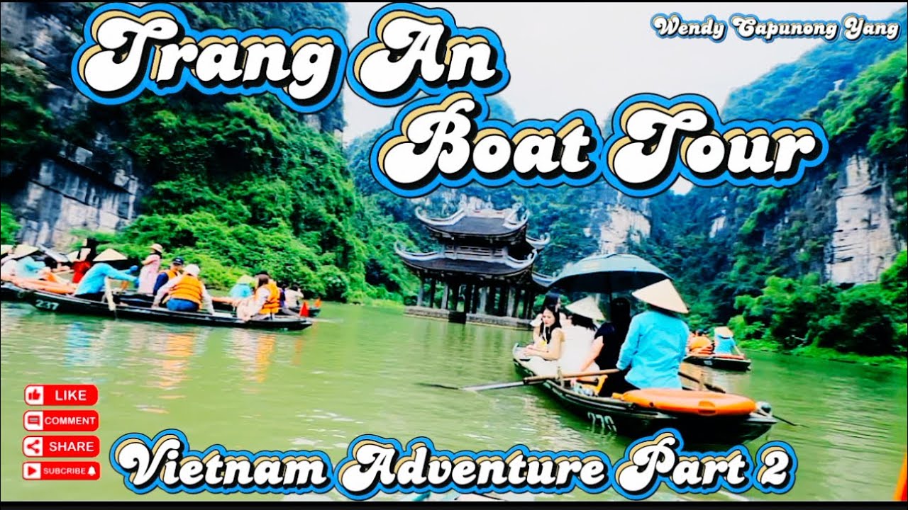PART 2 TRANG AN BOAT TOUR VIETNAM ADVENTUTRE