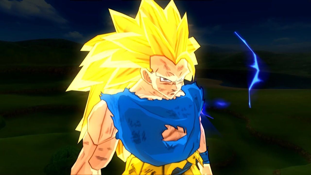 Goku SSJ2-SSJ3 VS Majin Vegeta | DBZ Budokai Tenkaichi 4 Beta 13.1 [60FPS]