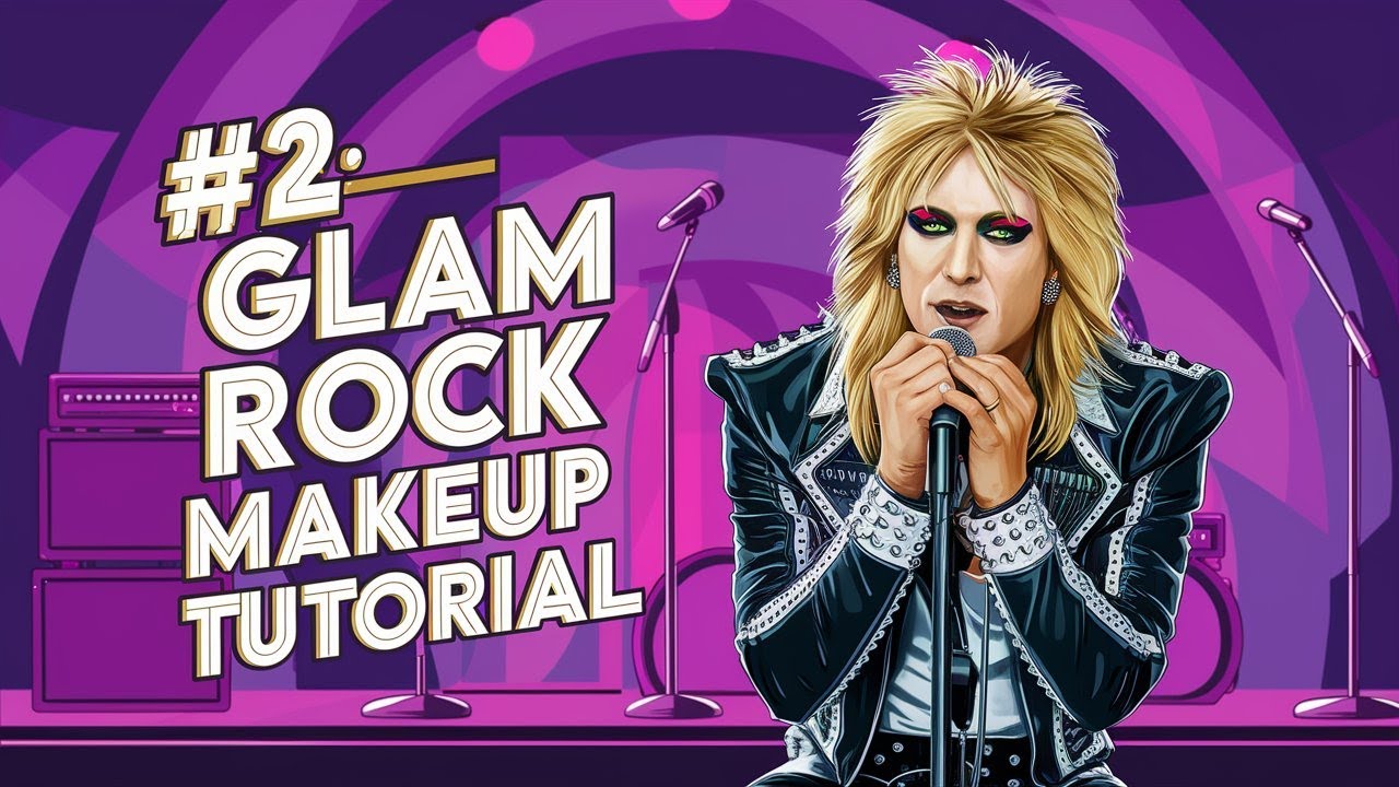 #2 Glam Rock Makeup Tutorial