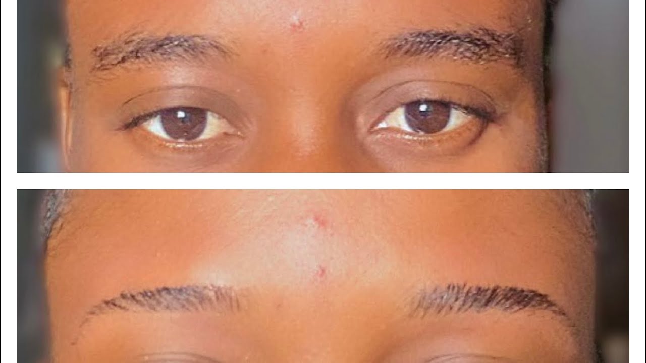 How to trim your eyebrows like a pro | how to shape your eyebrows with Razor blade