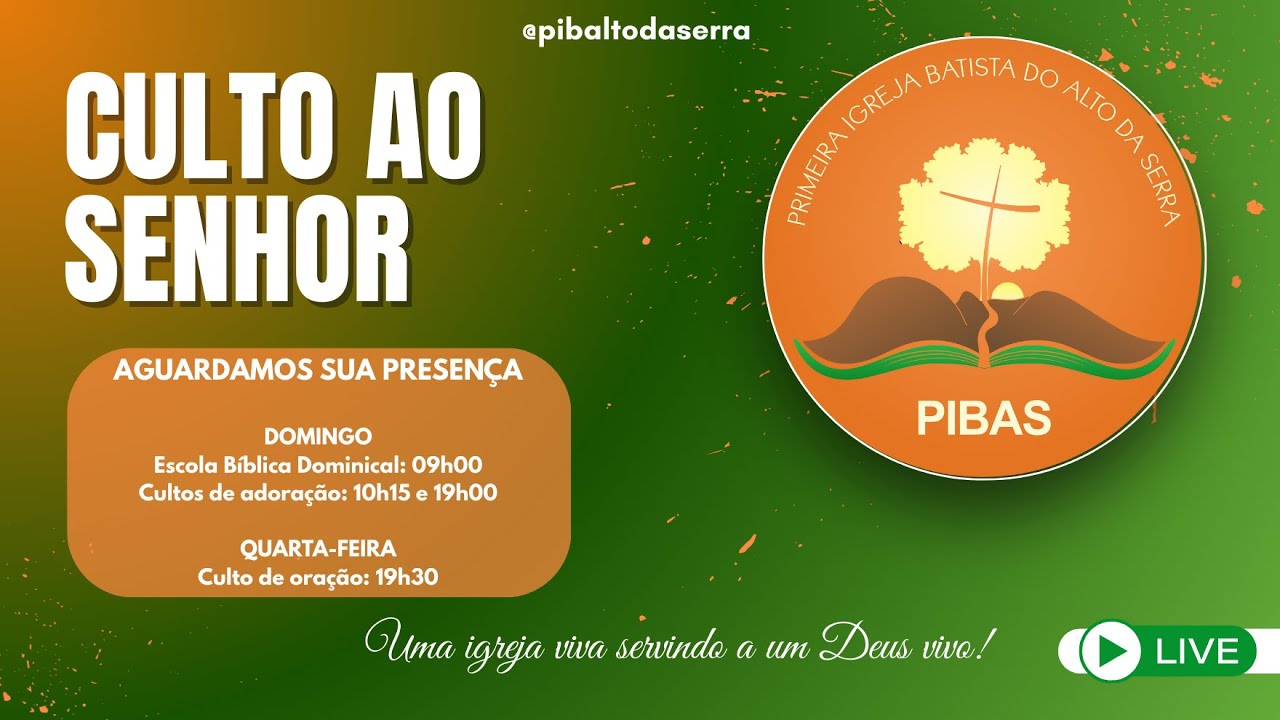 CULTO DE ORAÇÃO | 04.03.2026
