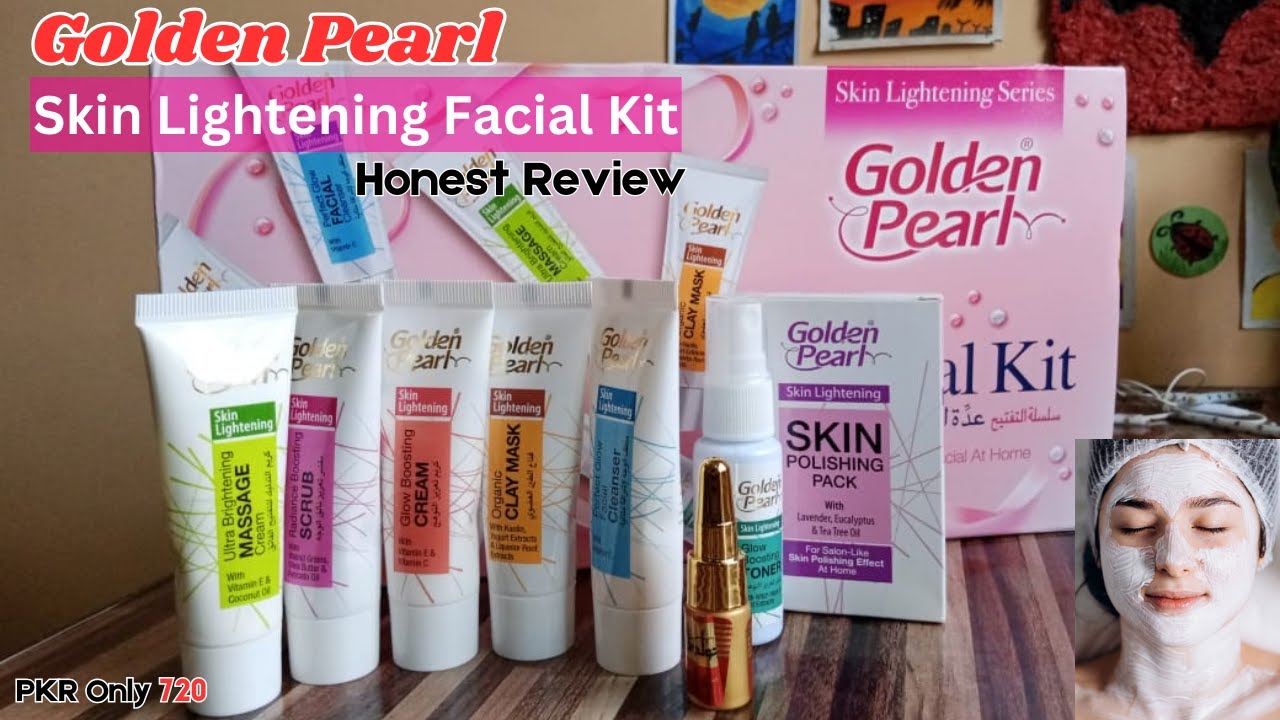 Tested Golden Pearl Skin Lightening Facial Kit | Worth buying? | Shared Honest Review