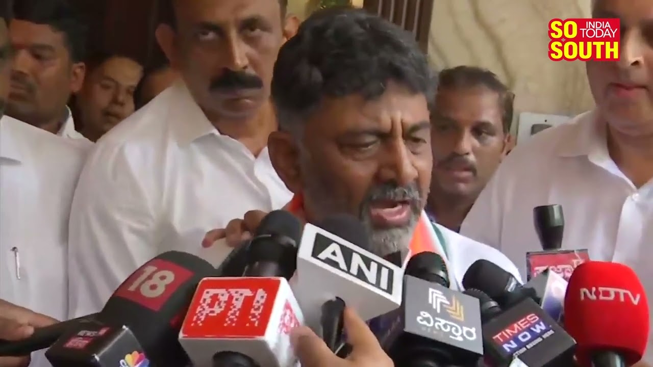 DK Shivakumar gets emotional while talking about Sonia Gandhi | SoSouth |#karnatakaelections