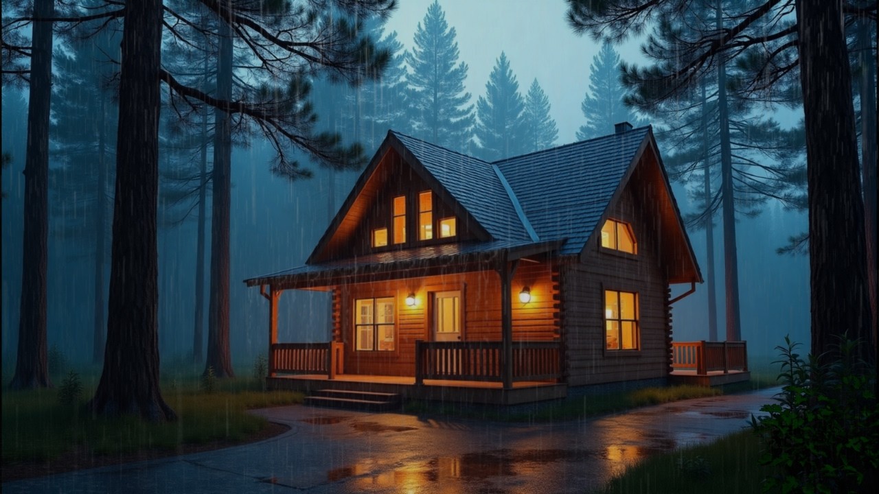 Sounds of Rain & Thunder for Deep Sleep – Relax Your Mind & Sleep Peacefully Tonight
