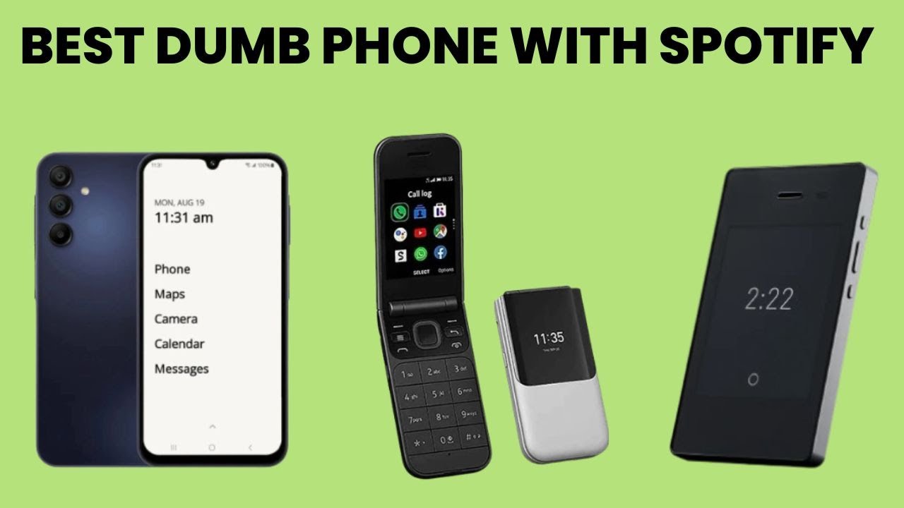 Best Dumb Phone with Spotify in 2026