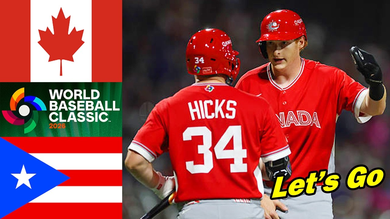 Puerto Rico vs Canada Game Highlights Pool A | World Baseball Classic 2026