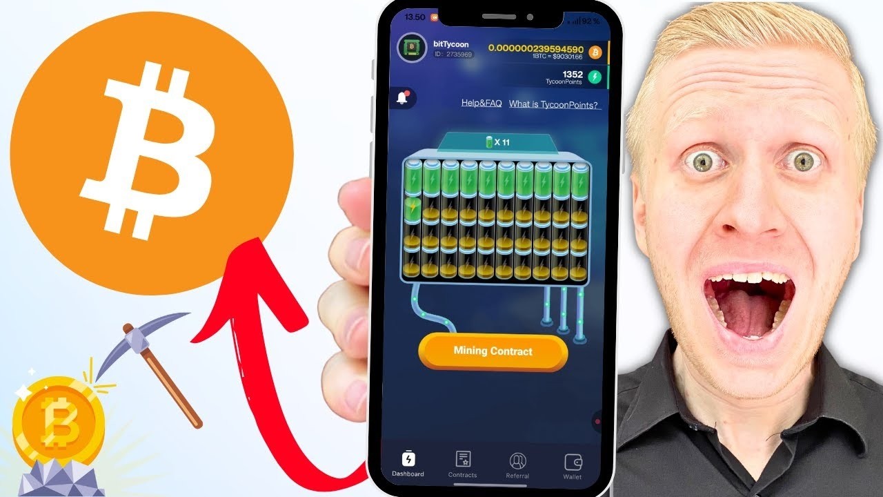 BitTycoon App: Es falso o real? (C&oacute;mo minar criptomonedas con Android)