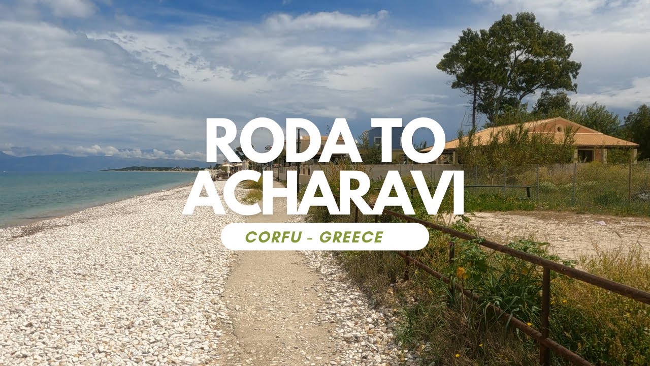 Захватывающая дух прогулка по набережной Корфу: скрытая жемчужина 🌊✨