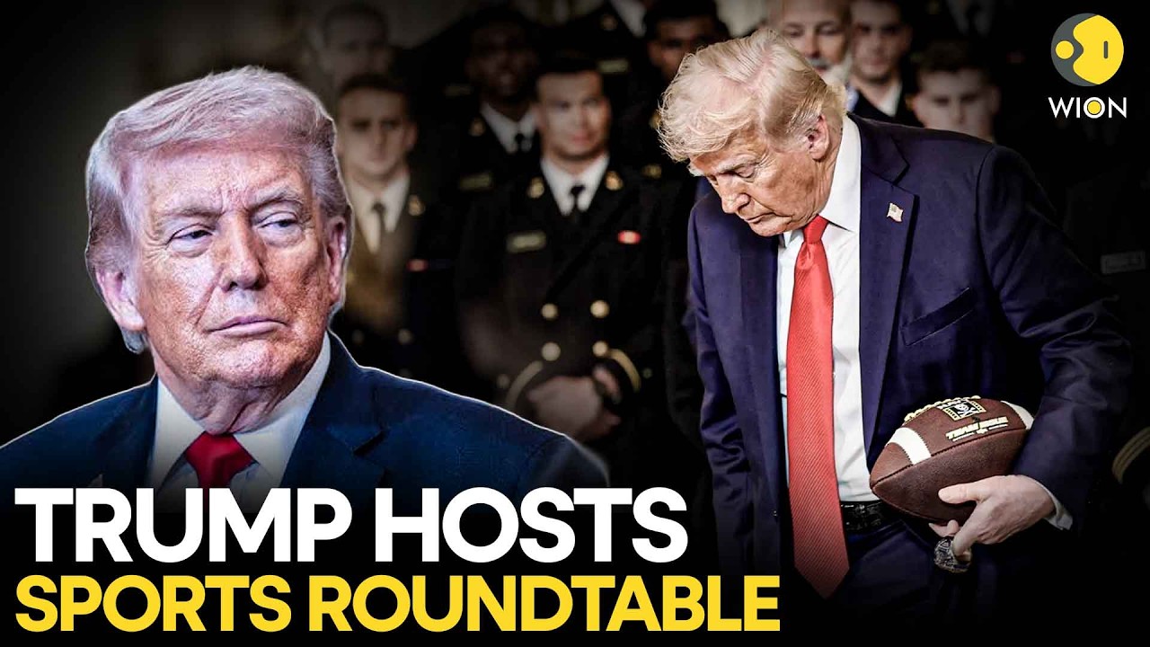LIVE: Trump Participates In Saving College Sports Roundtable At White House | WION Live