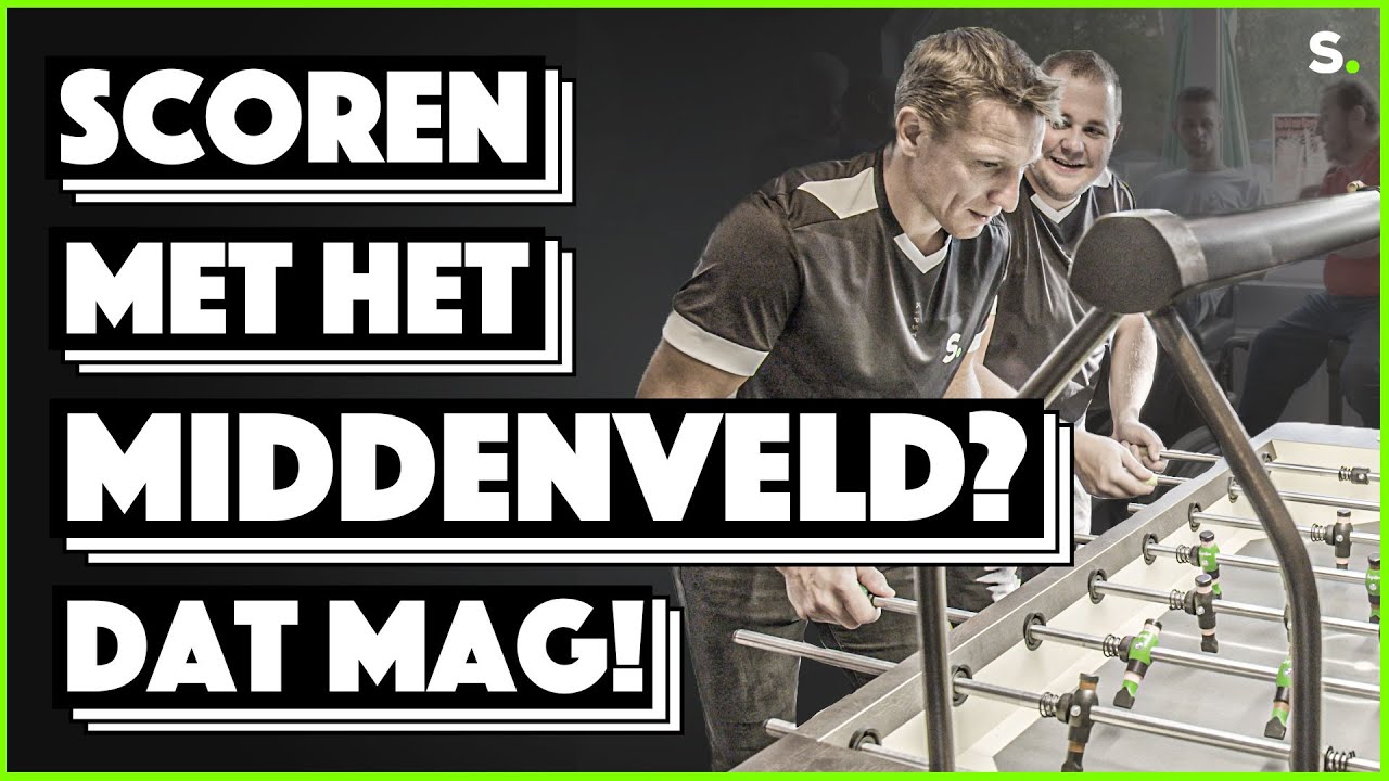 Kan Wesley Sonck ook op een tafel voetballen? | Café Sport 03