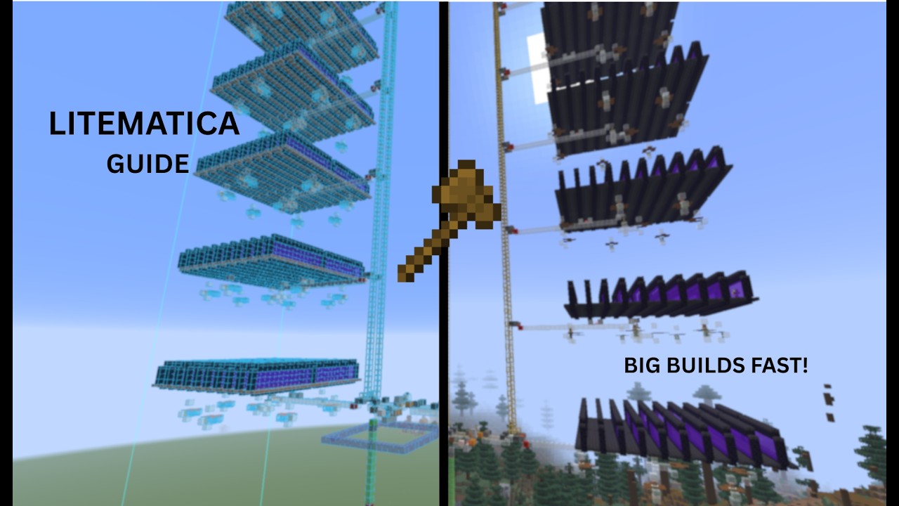 Litematica Guide: Make Massive Builds Easy