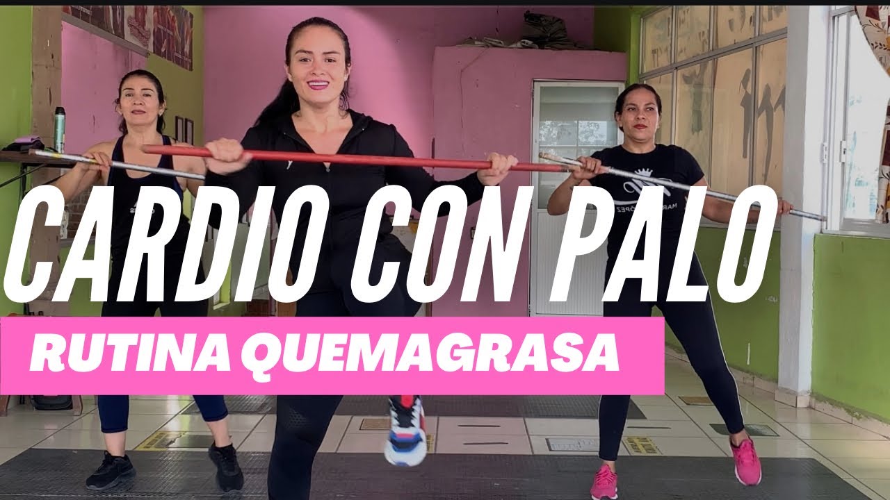 Rutina para ADELGAZAR rápido | Cardio con palo | Ejercicios para bajar de peso | Clase de TRIBAL