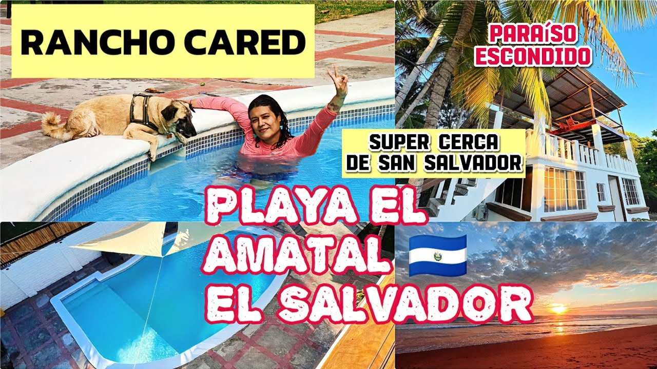 🌊 Nuevo RANCHO Familiar ECONÓMICO en PLAYA EL AMATAL La Libertad 🇸🇻 EL SALVADOR