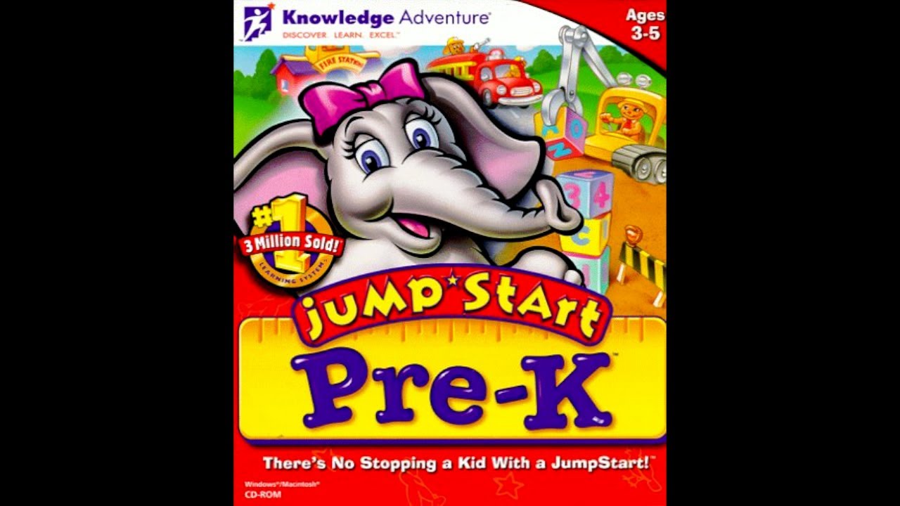 JumpStart Pre-K (1996) [PC, Windows] longplay