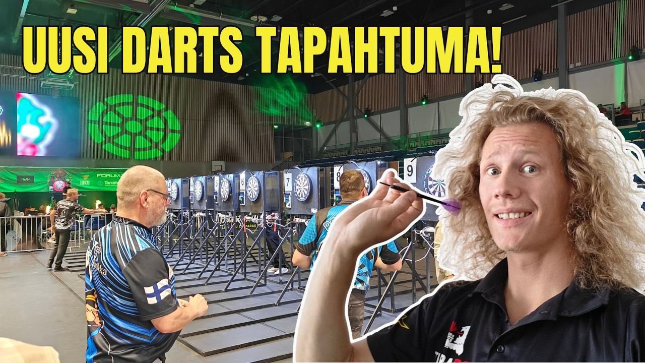 Osallistun Darts Fest Ouluun!