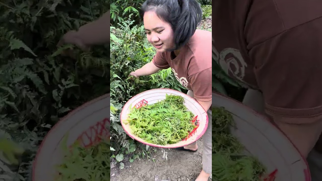 Bữa ăn trong rừng #trieuthimay #cuộcsốnghàngngày #food 