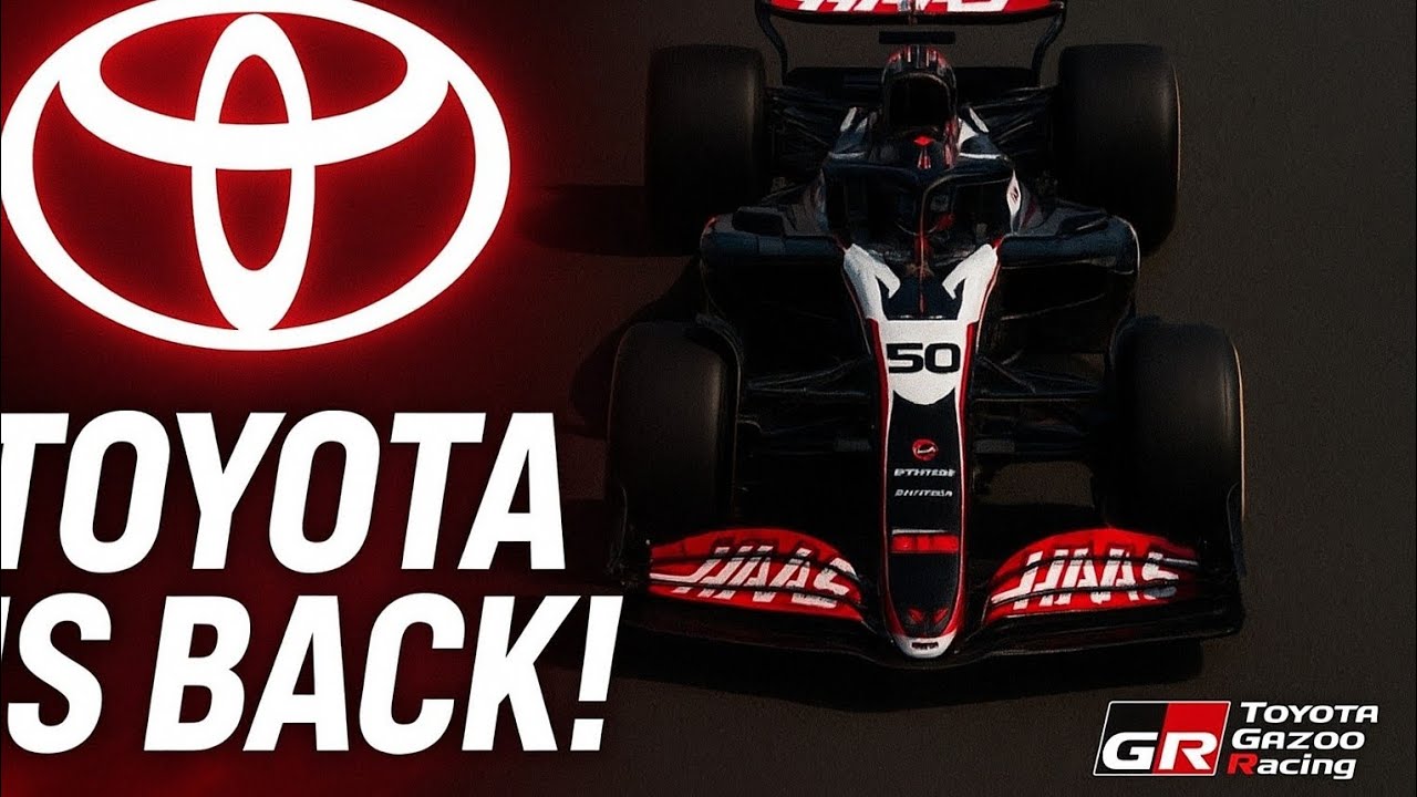 Toyota Takes Over as Haas F1’s New Title Sponsor for 2026 🔥