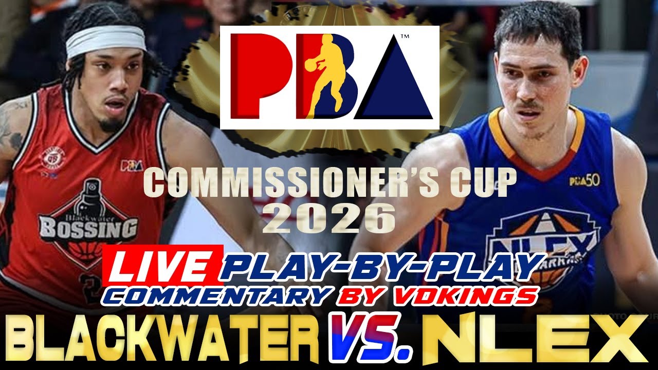 BLACKWATER VS NLEX | PBA Commissioners Cup 2026 | Pba Live Score & Commentary