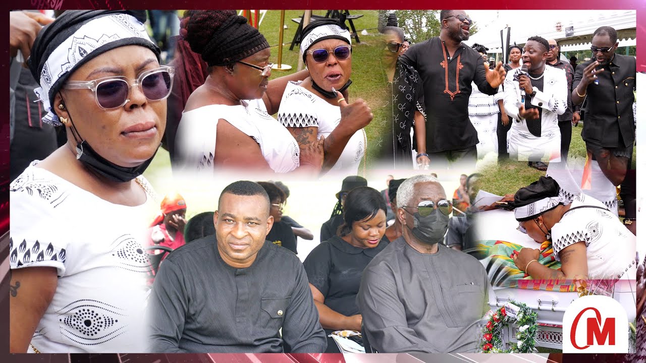 Chairman Wontumi, Tracey Boakye, Rev.Ogyaba, Brother Sammy&Others Mourn With Afia Schwar@Fathers....