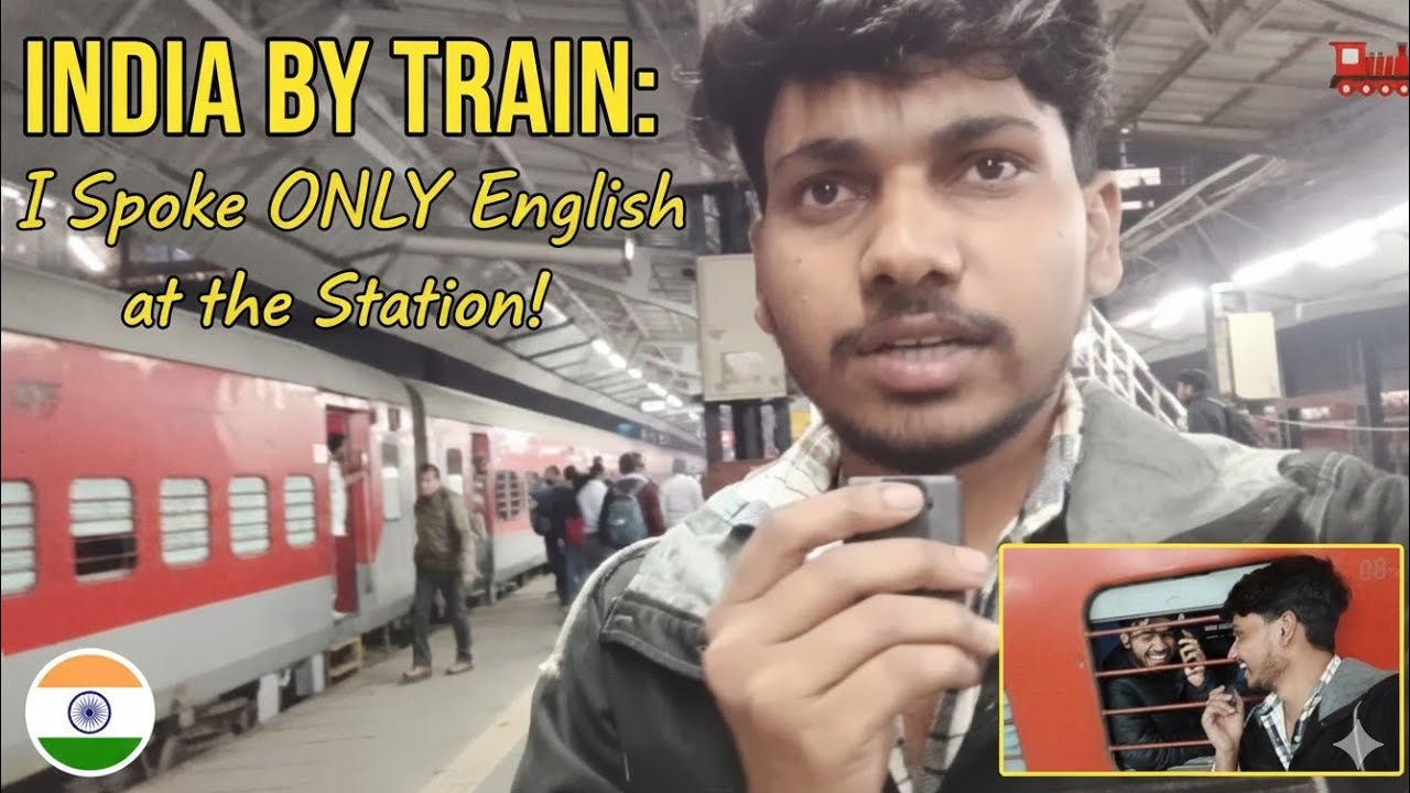 English At  Railway platform// english speaking 🗣️