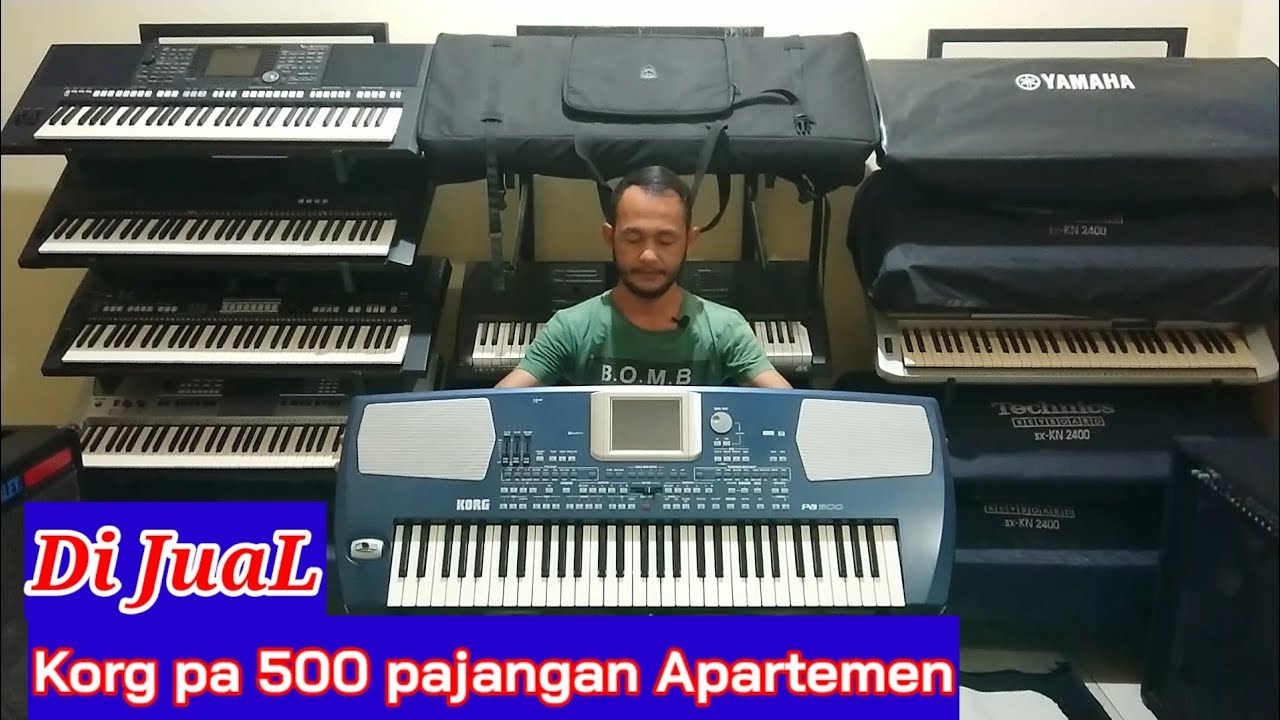 Di jual | keyboard korg pa 500 | kondisi membahagiakan