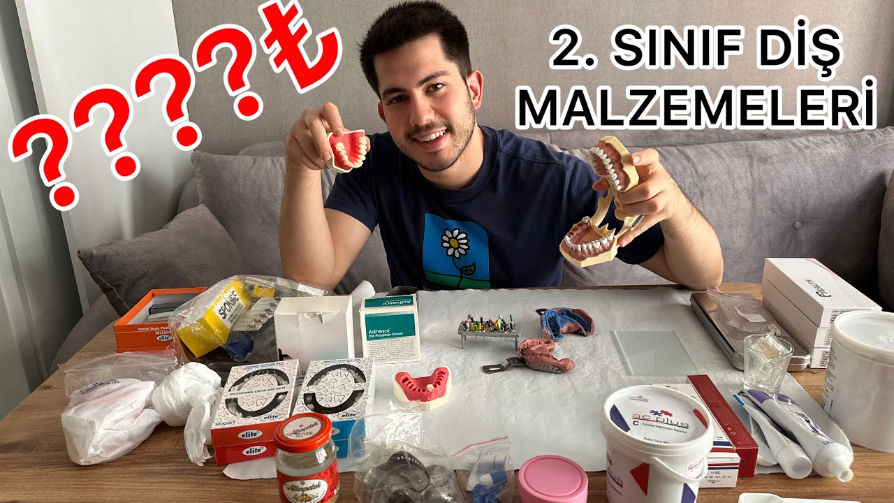 DİŞ HEKİMLİĞİ 2.SINIF TÜM MALZEMELERİ - NE KADAR TUTTU??? - NE İŞE YARIYOR??? - PAHALI MI???