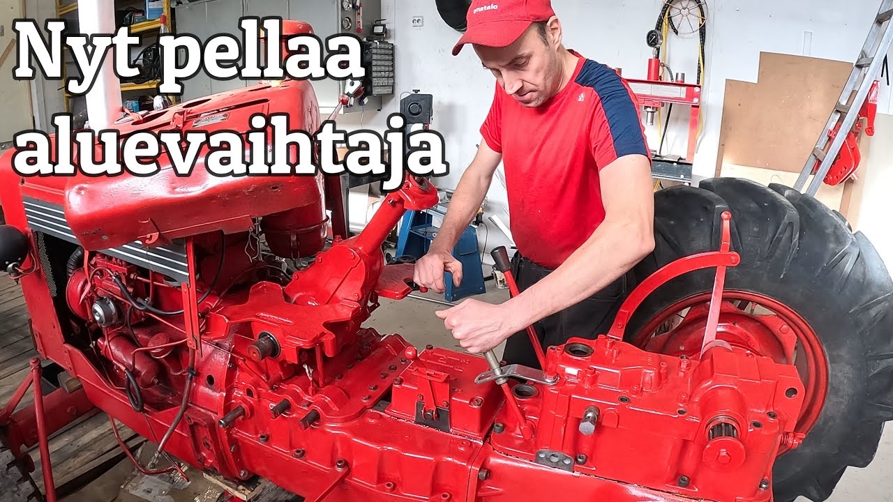 Valmet 565.2 Aluevaihtajan jumin korjaus - Nyt se pit&auml;s toimia!