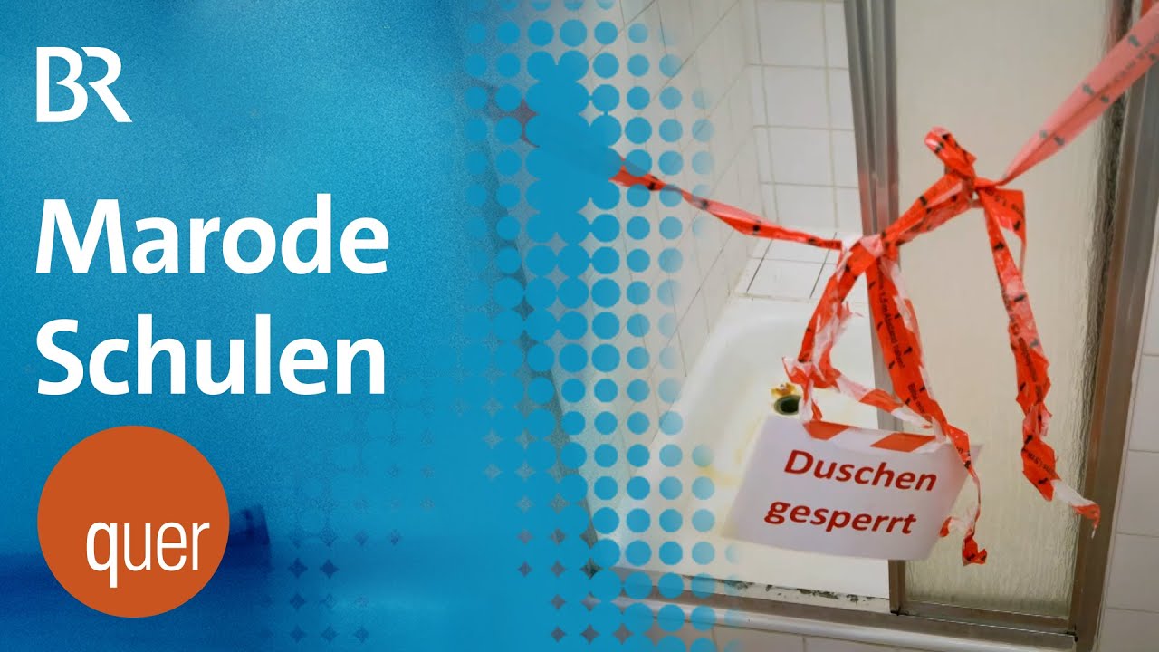 Marode Schulen: Schüler müssen im Einkaufszentrum und Container lernen | quer vo