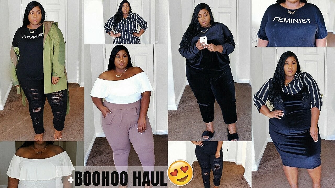 BOOHOO TRY ON HAUL! | FALL OUTFIT IDEAS | PLUS SIZE FASHION