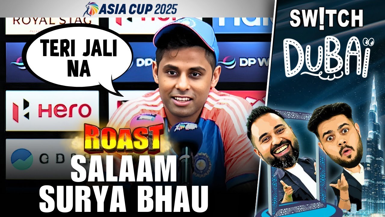 ROAST | Pakistan ko Surya ka tagda jawab | IND vs PAK | Asia Cup 2025 | Cricket