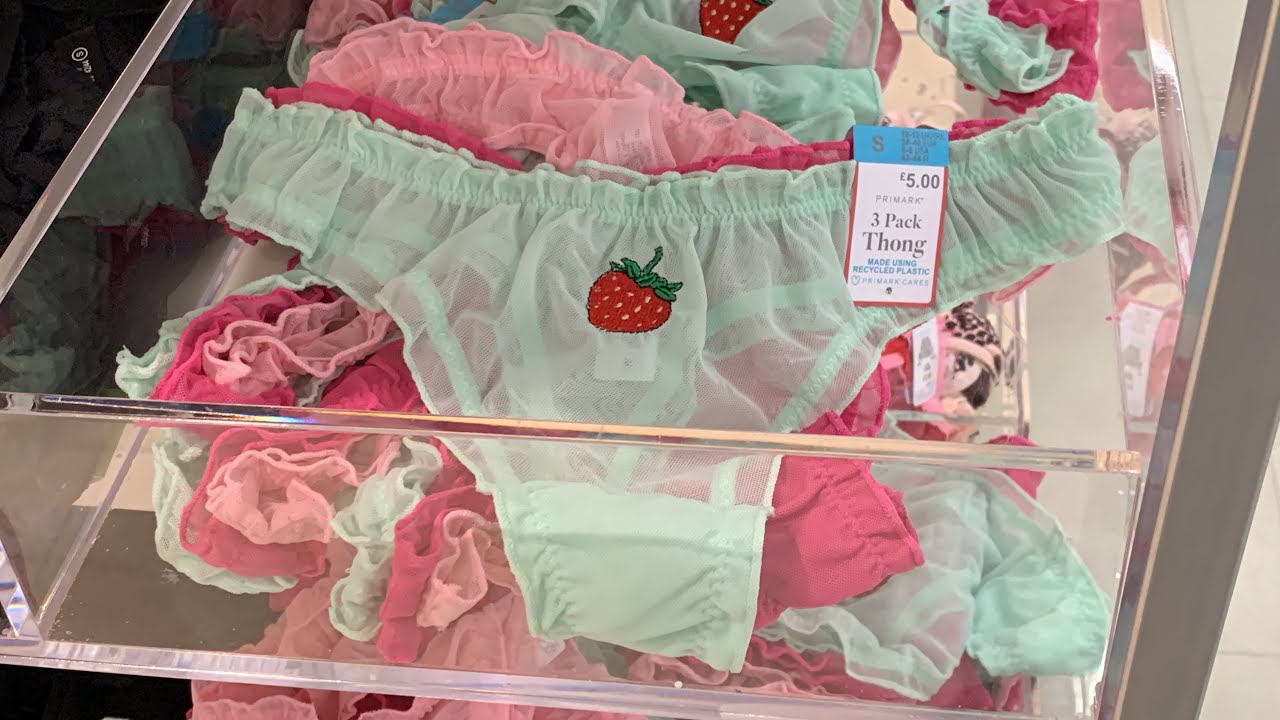 Primark Women's Briefs New Collection - Underwear Reductions - May 2022