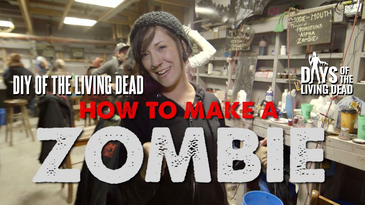 DIY of the Living Dead: How to Make(up) a Zombie #DOTLD | Days of the Living Dead