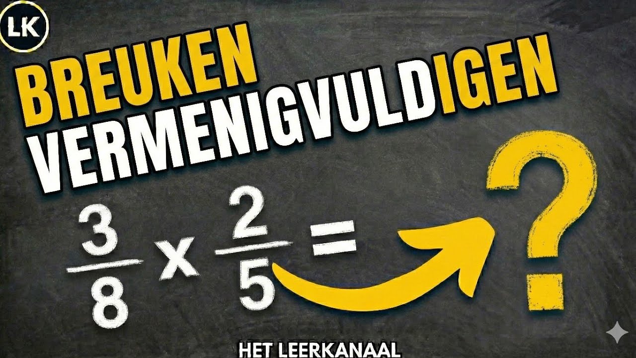 Breuken Vermenigvuldigen - Een COMPLETE stap-voor-stap uitleg - van Makkelijk tot Moeilijk!