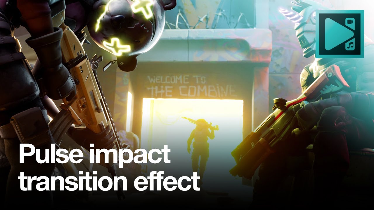 How to make a pulsating video transition effect in VSDC Pro