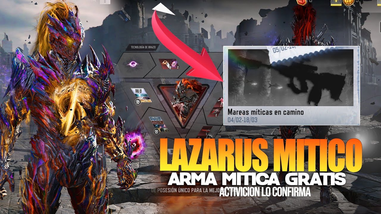 El MITICO LAZARUS MAXEADO A NADIE LE GUSTO | OFICIAL MITICA GRATIS 