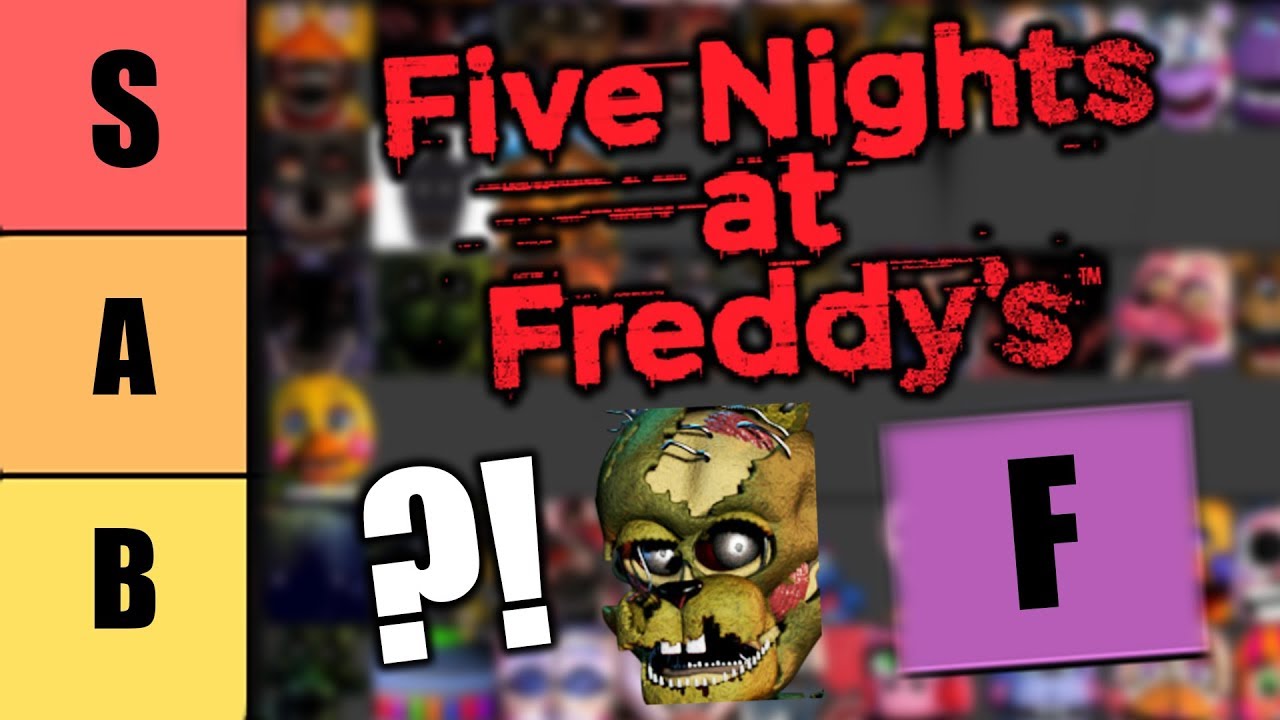 FNAF TIER LIST