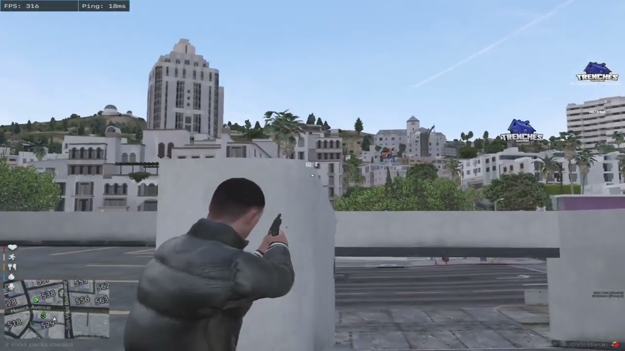 Montage trenches #1 #fivem montage