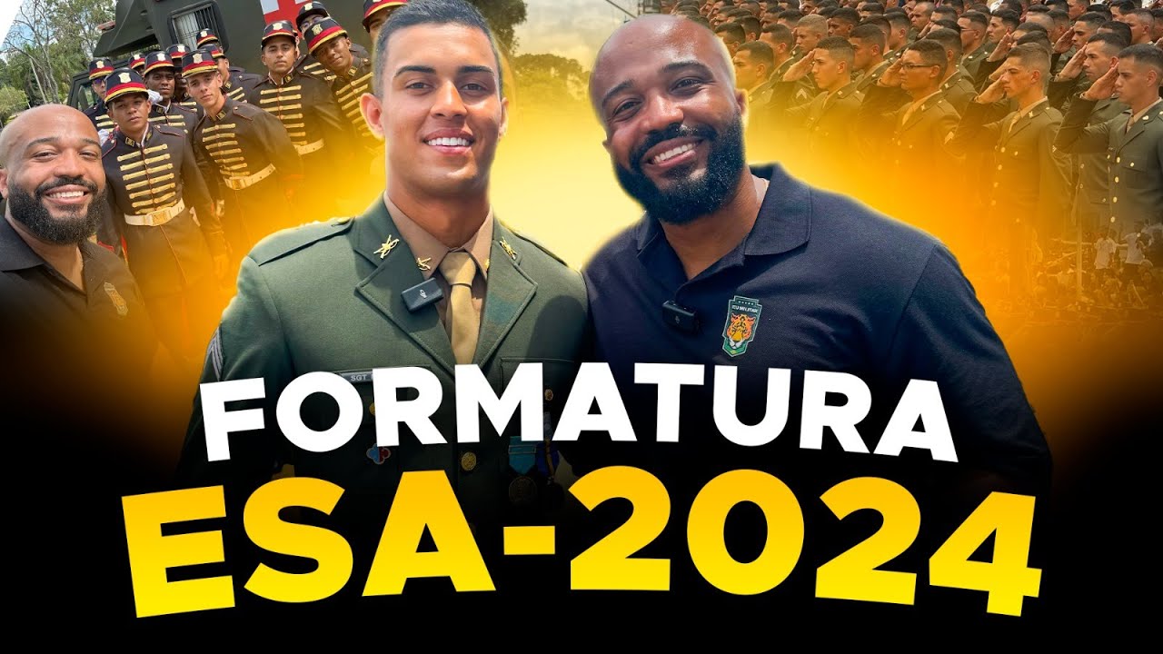 Tudo o que aconteceu na FORMATURA DA ESA 2024
