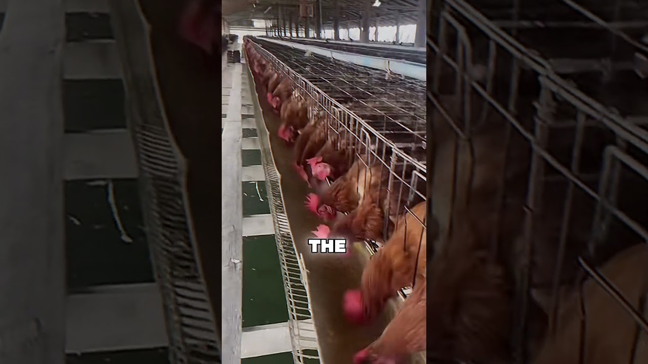 Have you ever seen a Chicken fish farm?