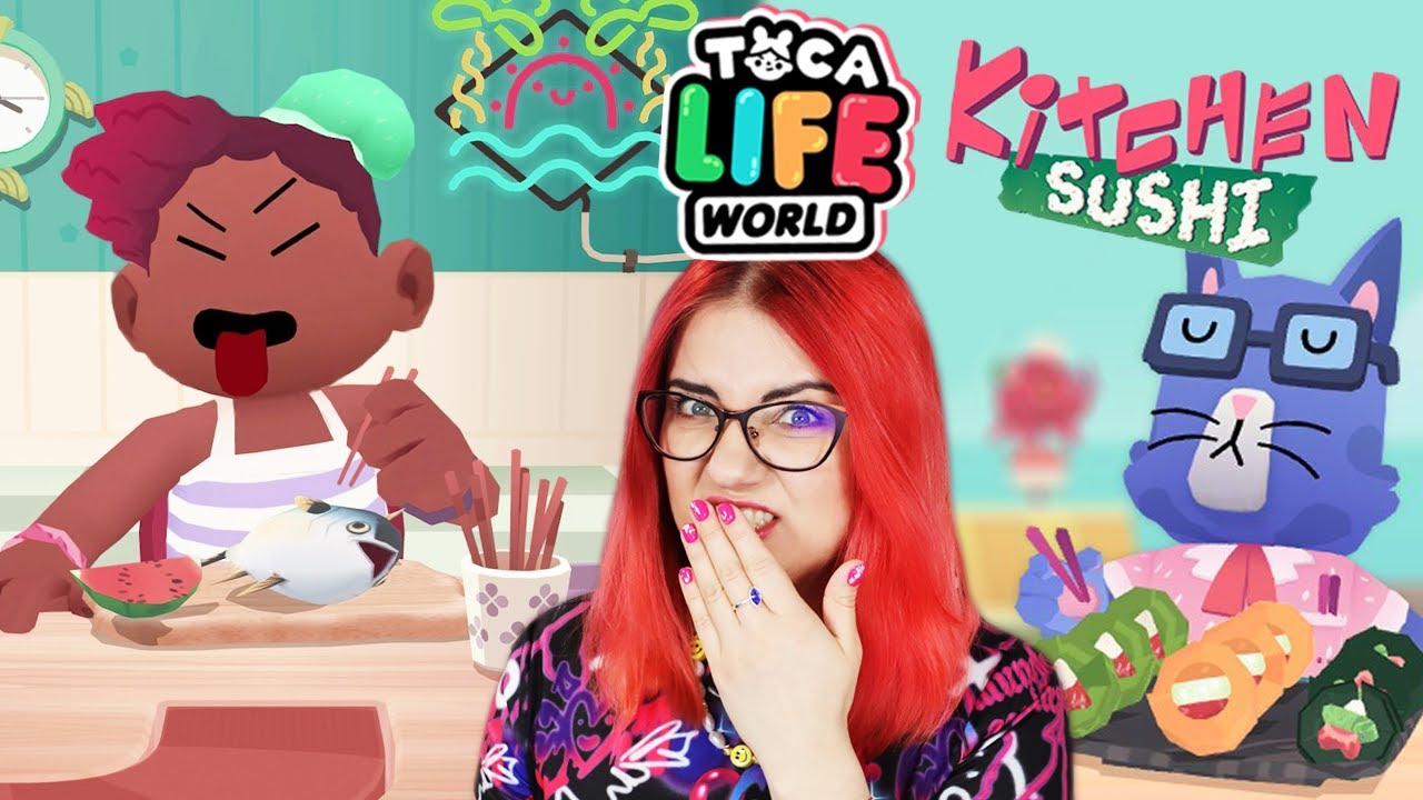Toca Boca Kitchen Sushi 🍣 GOTUJE ALE NIE POTRAFIĘ #realme9PROseries